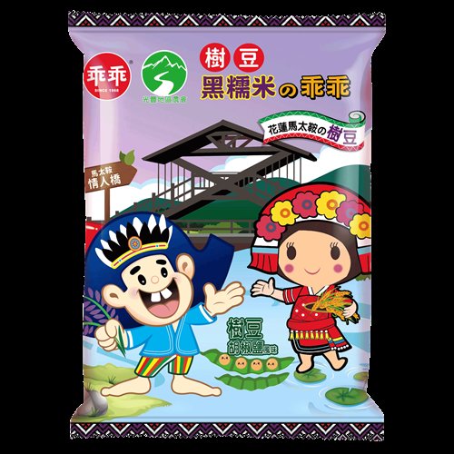 乖乖 紅糯米口味 包裝正面